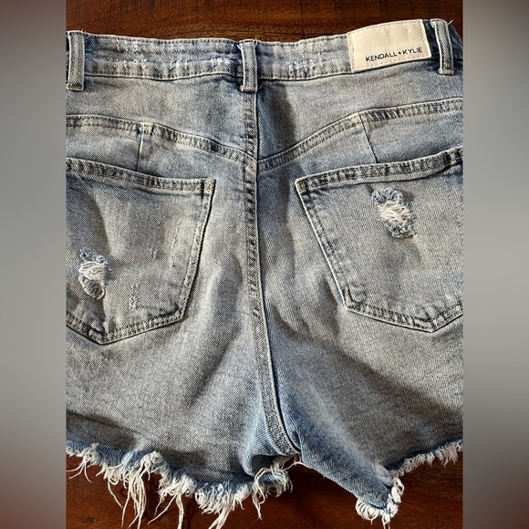 Distressed Kendall + Kylie Denim Shorts - Picture 5 of 6